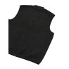 Universal Works - CHALECO ZIP NEGRO