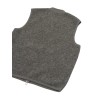 Universal Works - ZIP WAISTCOAT GRAU