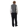 Universal Works - CHALECO ZIP GRIS