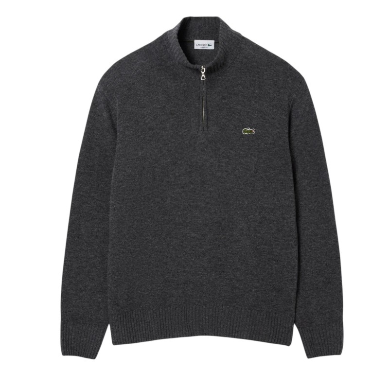 Lacoste - ZIP MOCK-NECK JUMPER