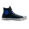 Converse - CTAS LEATHER NOIR/BLEU