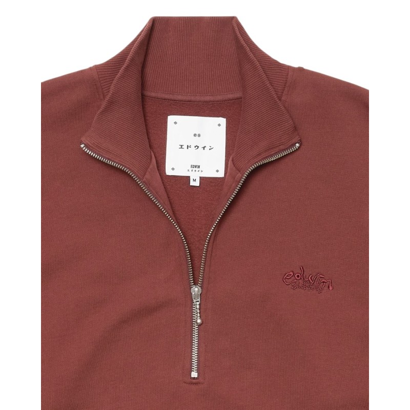 Edwin - SWEAT DEMI-ZIP KOJI