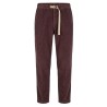 White Sand - PANTALONE VELLUTO MARRONE