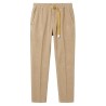 White Sand - PANTALON EN VELOURS CÔTELÉ BEIGE