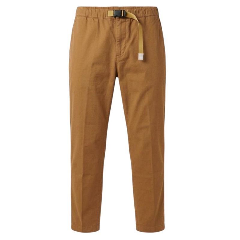 White Sand - PANTALONE COTONE NOCCIOLA
