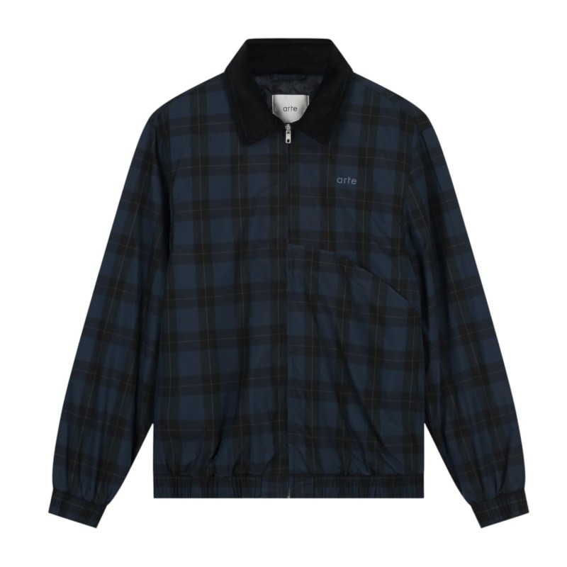 ARTE Antwerp - ARC PLAID JACKET ALLOVER PRINT