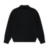 ARTE Antwerp - STENCIL ZIP CARDIGAN BLACK