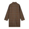 ARTE Antwerp - WOOL CHECK COAT PLAID