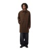 ARTE Antwerp - WOOL CHECK COAT PLAID