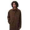 ARTE Antwerp - WOOL CHECK COAT PLAID