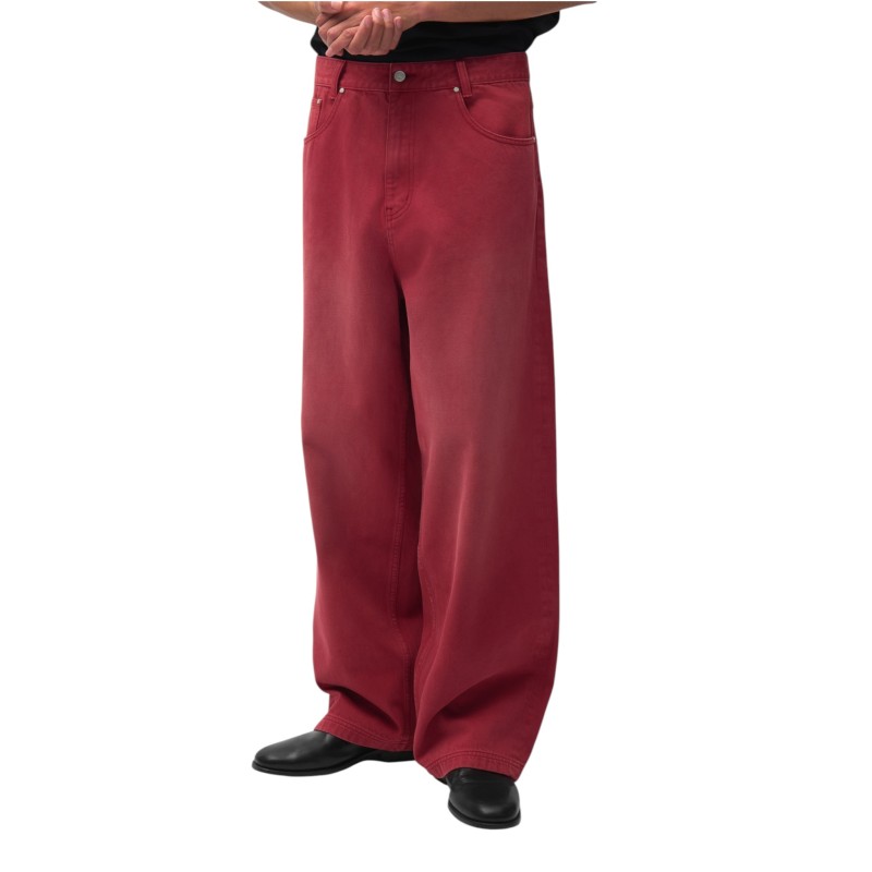 ARTE Antwerp - WASHED EASE DENIM RED