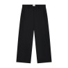 ARTE Antwerp - WOOL PLEATED GALLERY PANTS BLACK