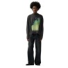 New Amsterdam Surfassociation - HEAT WAVE LONGSLEEVE CAVIAR