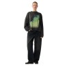 New Amsterdam Surfassociation - HEAT WAVE LONGSLEEVE CAVIAR