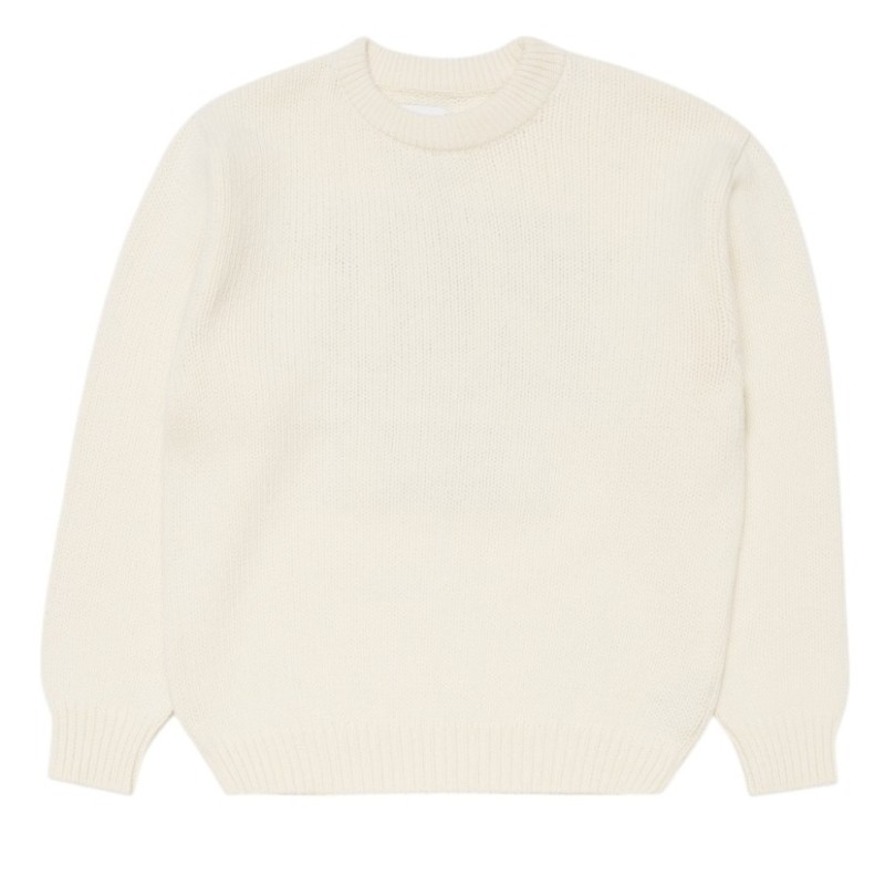Edwin - ELLIS HIBIKI SWEATER OFF WHITE/BALTIC