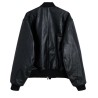 Sunflower - LEATHER FLIGHT JACKET BLACK