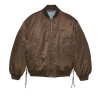 New Amsterdam Surfassociation - REVERSIBLE BOMBER JACKET BROWN/SEA BLUE