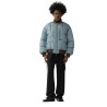 New Amsterdam Surfassociation - REVERSIBLE BOMBER JACKET BROWN/SEA BLUE