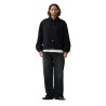 New Amsterdam Surfassociation - WOOL COACH JACKET BLACK