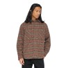 Edwin - JULIUS SHIRT LS BURGUNDY/BLUE
