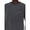 DR. DENIM - TROOPER TEE GREY BLACK OVERDYE
