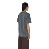 DR. DENIM - TROOPER TEE GREY BLACK OVERDYE