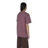 DR. DENIM - TROOPER TEE AUBERGINE OVERDYE
