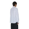 DR. DENIM - WES SHIRT ECRU TAN STRIPE