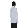 DR. DENIM - WES SHIRT ECRU TAN STRIPE