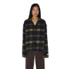 DR. DENIM - JULIAN CARDIGAN BLACK OLIVE CHECK