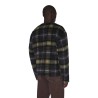 DR. DENIM - JULIAN CARDIGAN BLACK OLIVE CHECK