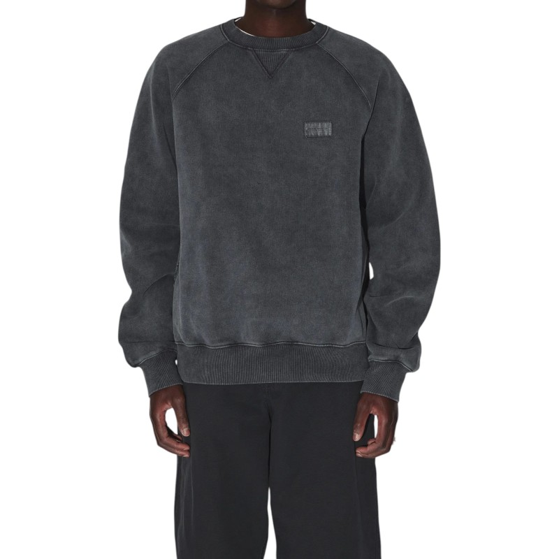 DR. DENIM - ANDIE SWEATER GREY BLACK OVERDYE
