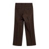 Sunflower - WIDE PLEATED TROUSER BROWN