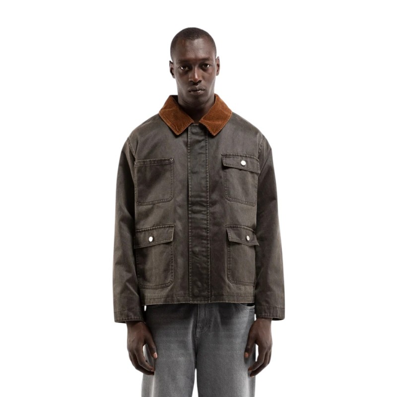 Reternity - WAXED HUNTING JACKET VINTAGE BROWN