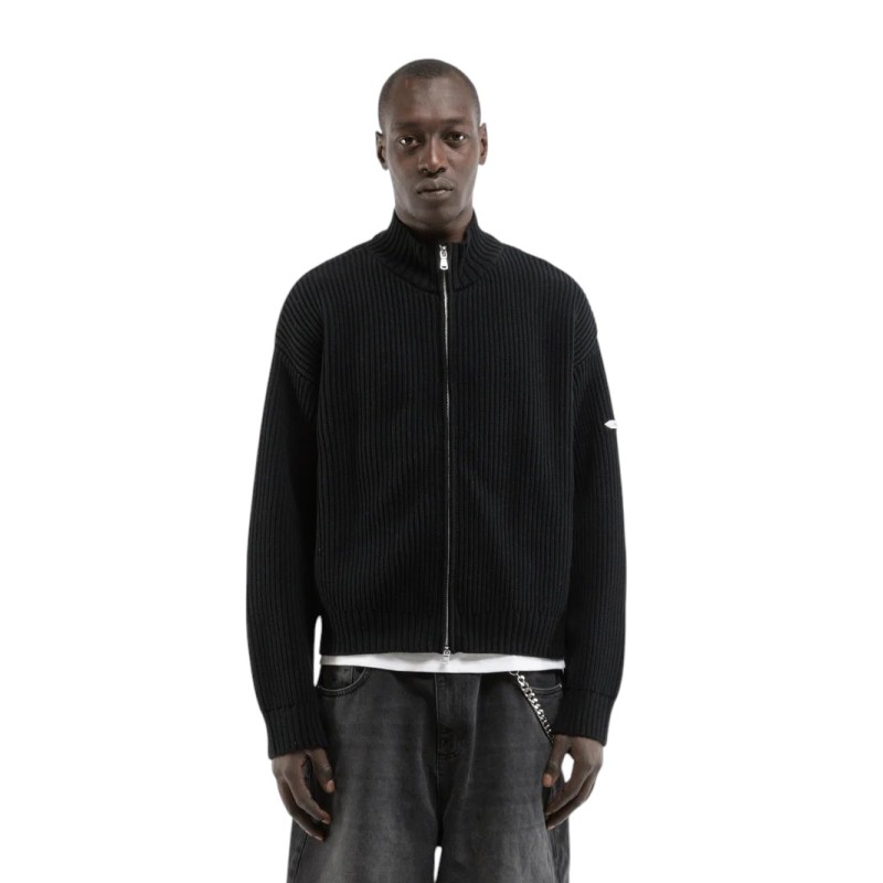 Reternity - L'ATELIER LINE KNIT ZIPPER BLACK