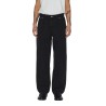DR. DENIM - OMAR RELAXED PLEATED WASHED BLACK PINSTRIPE