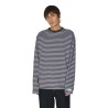 DR. DENIM - WESLEY LONGSLEEVE BROWN BLUE STRIPE