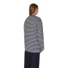 DR. DENIM - WESLEY LONGSLEEVE BROWN BLUE STRIPE