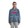 Found - JOCKEY CLUB EMBROIDERED JACKET FADED NAVY