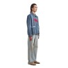 Found - JOCKEY CLUB EMBROIDERED JACKET FADED NAVY
