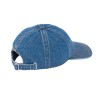 Lacoste - CAPPELLINO IN DENIM DI COTONE BLUE