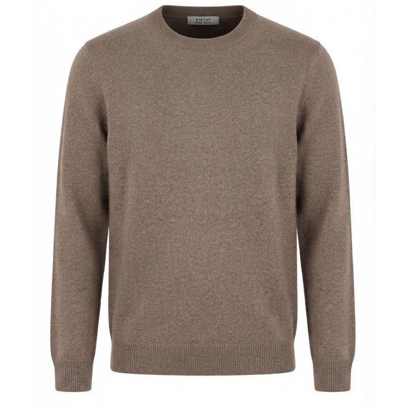 Diktat - GIROCOLLO PREMIUM CASHMERE BLEND TORTORA