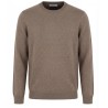 Diktat - PREMIUM CASHMERE BLEND CREW NECK JUMPER TAUPE