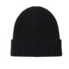Diktat - PREMIUM CASHMERE ENGLISH RIB BEANIE BLACK