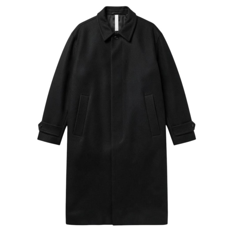 Hevò - BAIADELMONACO TRENCH BLACK