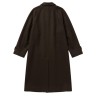 Hevò - BAIADELMONACO TRENCH DARK BROWN