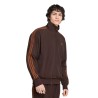 Adidas - TRACK TOP FIREBIRD IN VELLUTO A COSTE AURORA COFFEE