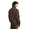 Adidas - TRACK TOP FIREBIRD IN VELLUTO A COSTE AURORA COFFEE