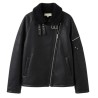 Reternity - AÉRO SHEARLING JACKET BLACK