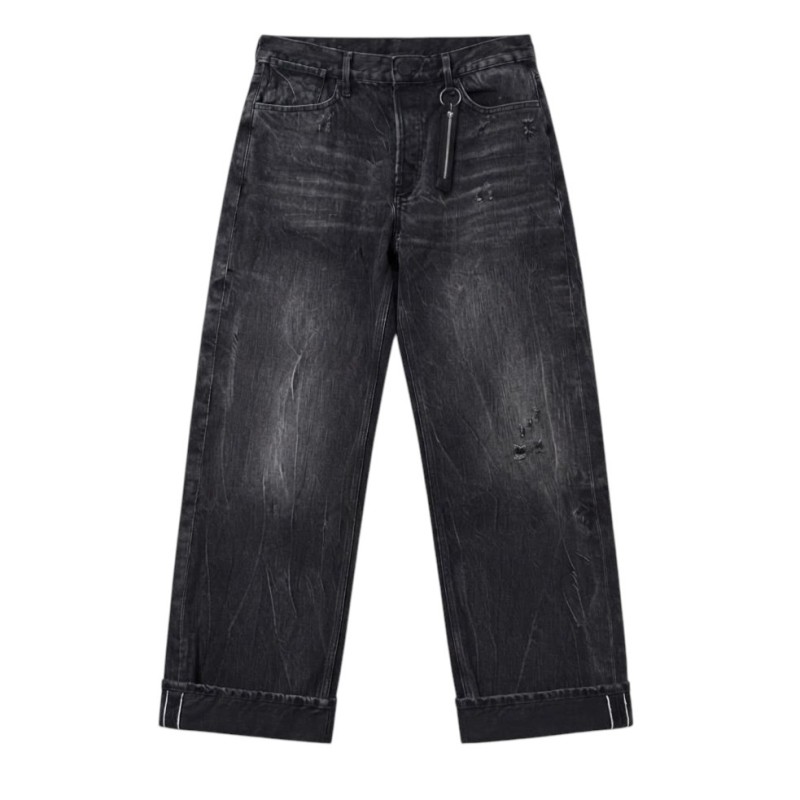 G-STAR ARCHETYPES - DEEGGIE JEANS ANTIQUE FADED BLACK MARBLE